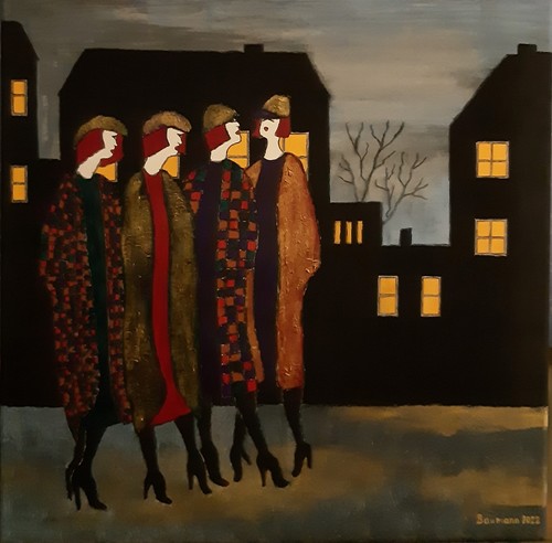 Künstlerbild handgemalt - künstlerbild,