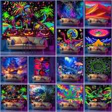 3D Großer UV Wandteppich