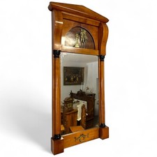 Biedermeier Spiegel Empire Spiegel Wandspiegel Konsolenspiegel  Schinkeldach 