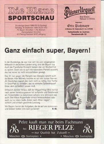 Bayern münchen - 89/90,
