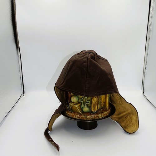 Antike fliegerhaube leder - antike,