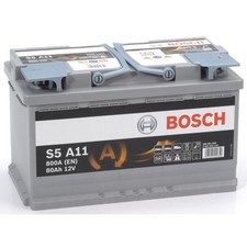 Autobatterie BOSCH S5 12V 80Ah A11 AGM Batterie für Start-Stop 0 092 S5A 110