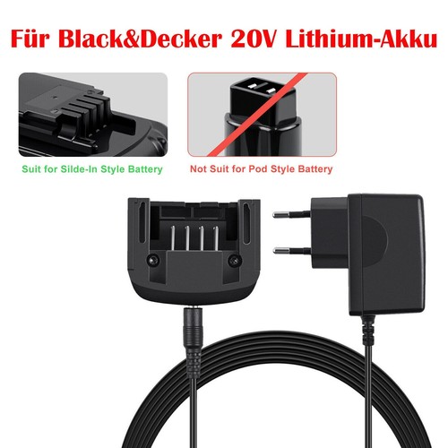 Akku ladegerät für black - black, &