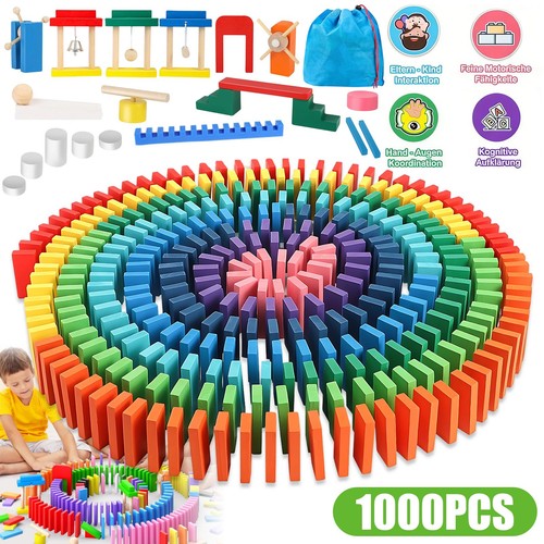 1000 bunte holz - holz, dominosteine
