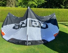 Core Kite Kitesurfen Nexus 4 12qm black/black 1a Zustand 1 Jahr alt + Tasche