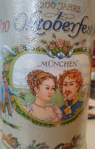Steinkrug jubiläums krug - steinkrug,