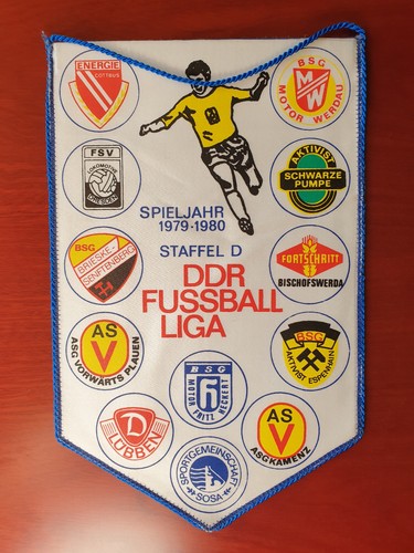 Ddr fussball liga wimpel - ddr,
