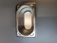 Edelstahl Gastronorm 1/9 Fach 100 mm tief Topf Behälter Speisepfanne Gastronomie 