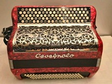 CAVAGNOLO   AKKORDEON   VEDETTE     C-GRIFF   120 Bässe   4-chörig  CASSOTTO  !