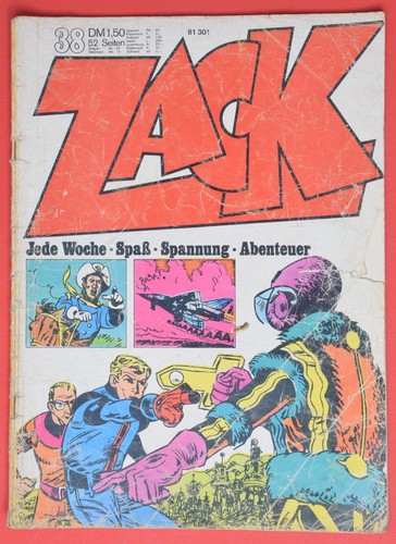 Zack comic magazin heft nr - comic,
