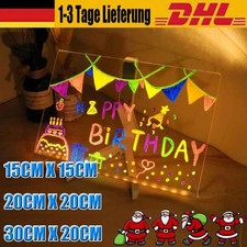 LED Notiztafe Leuchtendes