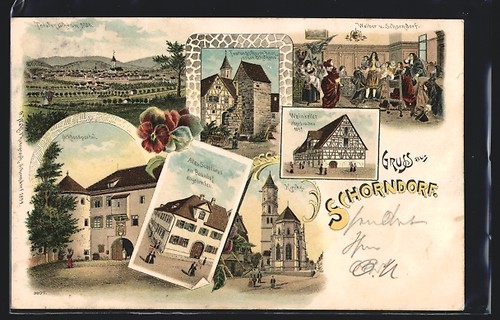 Lithographie schorndorf - lithographie,