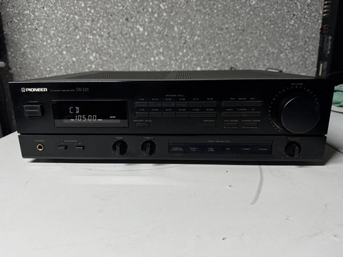 Pioneer 225 stereo receiver - sx,