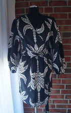 H&M Kleid Gr.M 38/40 Sommerkleid Wickelkleid Leinen