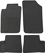 Gummimatte 4-teilig schwarz