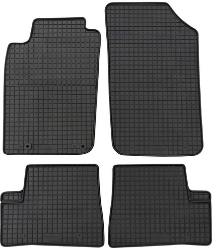 Gummimatte teilig schwarz - gummimatte,