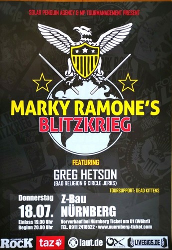 Marky ramone blitzkrieg 2019 - marky,