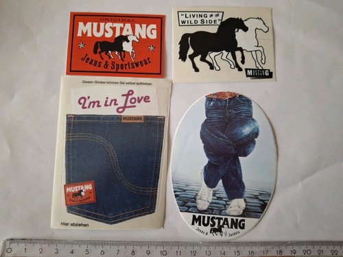 Alte aufkleber mustang - 4,