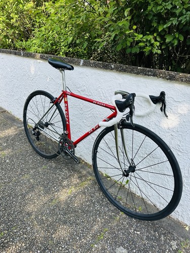 Rosa rennrad vintage - rennrad,