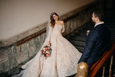 Wedding Dress Saiid Kobeisy, Elegant, Princess style, Ivory, S/M