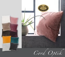 Gözze Kissen in Cord Optik