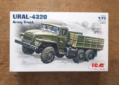 Icm ural 4320 army truck - ural-4320,