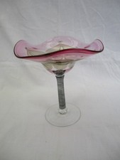 EISCH GLASSCHALE MIT FUSS  ANBIETERSCHALE