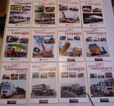 Jahrbücher Schwertransporte und Autokrane Lastwagen Podszun Sammlung 18 Bücher