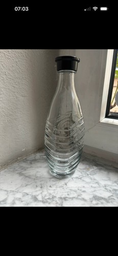 Glaskaraffe crystal sodastream