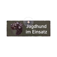 Premium Hundeschild Deutsch