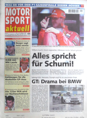 Motor sport aktuell 1997 - sport, 44
