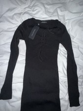 Trendyol Langes Kleid Schwarz