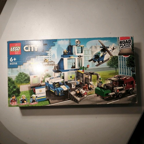 Lego city 60316 - lego, polizeiwache