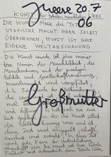 19) Jonathan Meese signiert