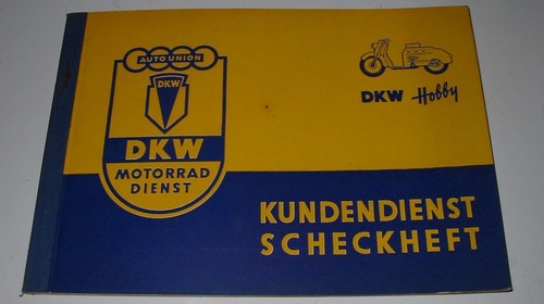 Kundendienst scheckheft dkw - kundendienst,