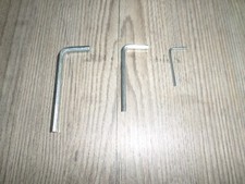 3 x Inbus 2mm, 4mm und 5mm gebraucht