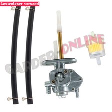 Benzinhahn mit Schlauch für