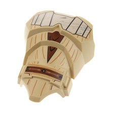 1x Lego Large Figure Torso beige Jedi Robe Obi-Wan Kenobi Star Wars 21561pb04