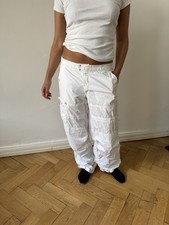 Marithe Francois Girbaud Cargo Hose Weis 42