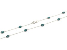 925 Silber Collier 102cm extra