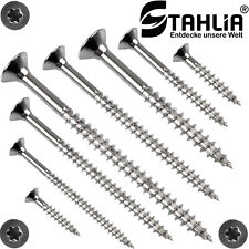 Spanplattenschrauben Torx Edelstahl Holzschrauben VA Schraubenset Teilgewinde A2