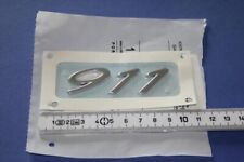 ORIGINAL PORSCHE 991 911 SCHRIFTZUG CHROM EMBLEM NEU