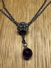 Trollbeads retired Elderflower 3-way bead / pendant