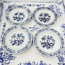 4 Stk. Zwiebelmuster Porzellan