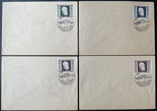 österreich 1946 772 775a fdc - 772-775a,