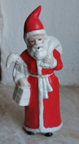 Porzellanfigur weihnachtsmann - porzellanfigur,