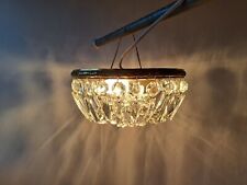 Hochwertige PALWA Kristall Plafoniere Deckenlampe Messing Kronleuchter 