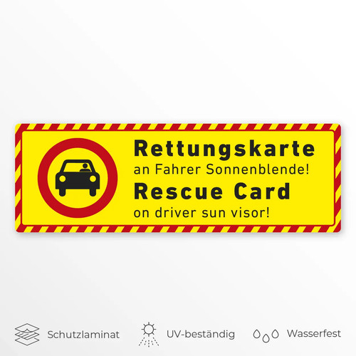 Aufkleber hinweis kfz - aufkleber,