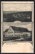 AK Goldbach / Burgau, Gasthaus