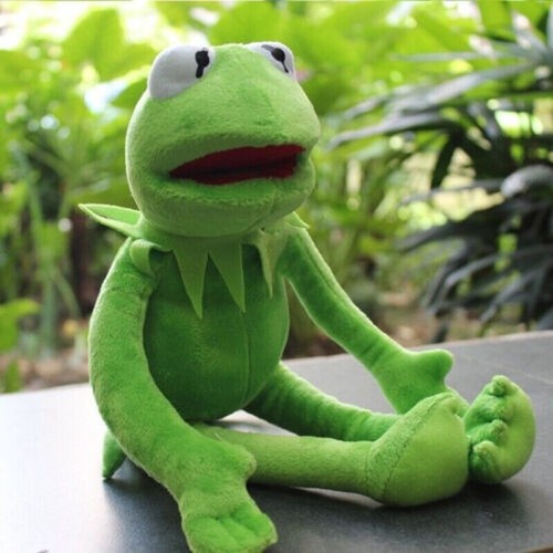 Kermit der frosch handpuppe - kermit,